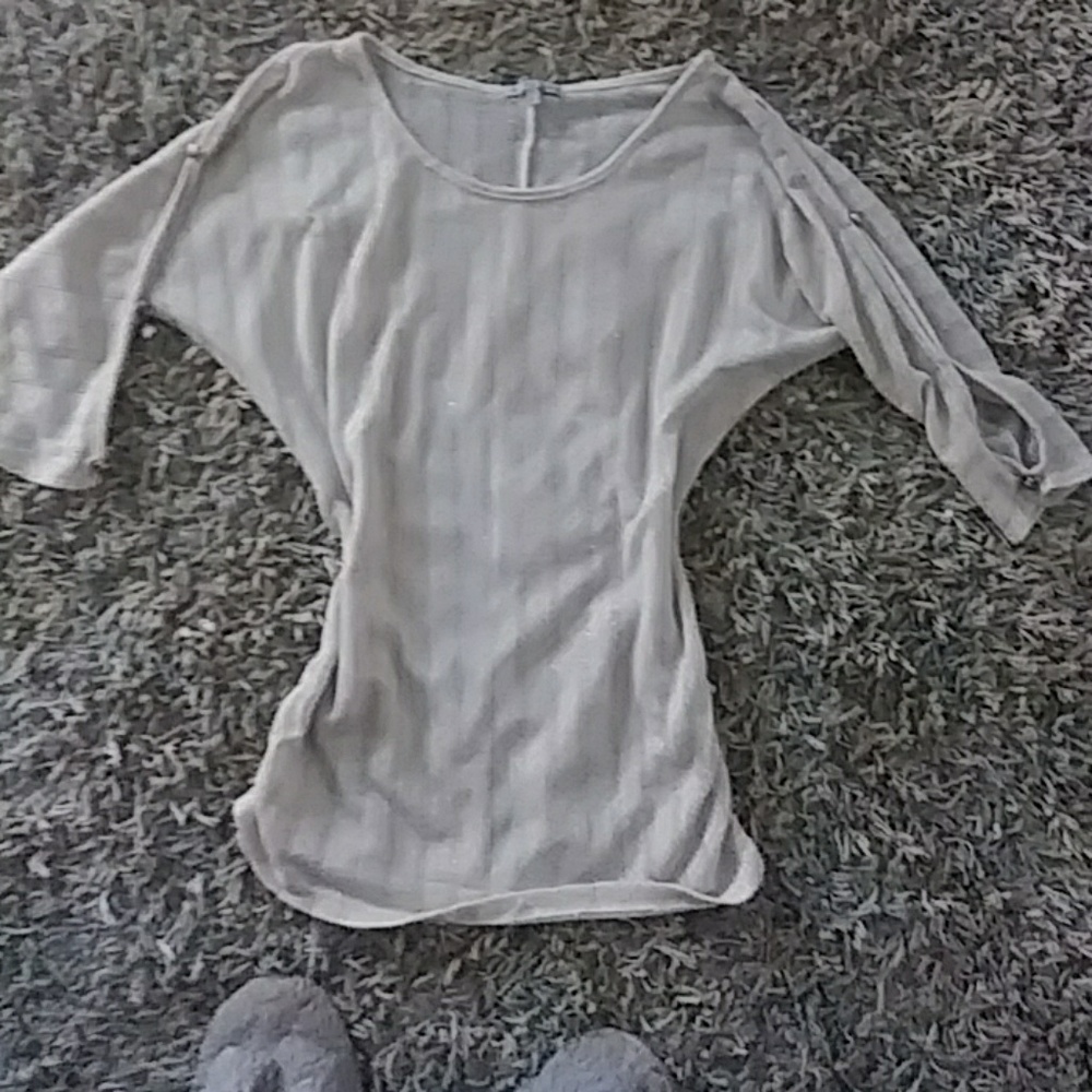 Shirt cream /gold